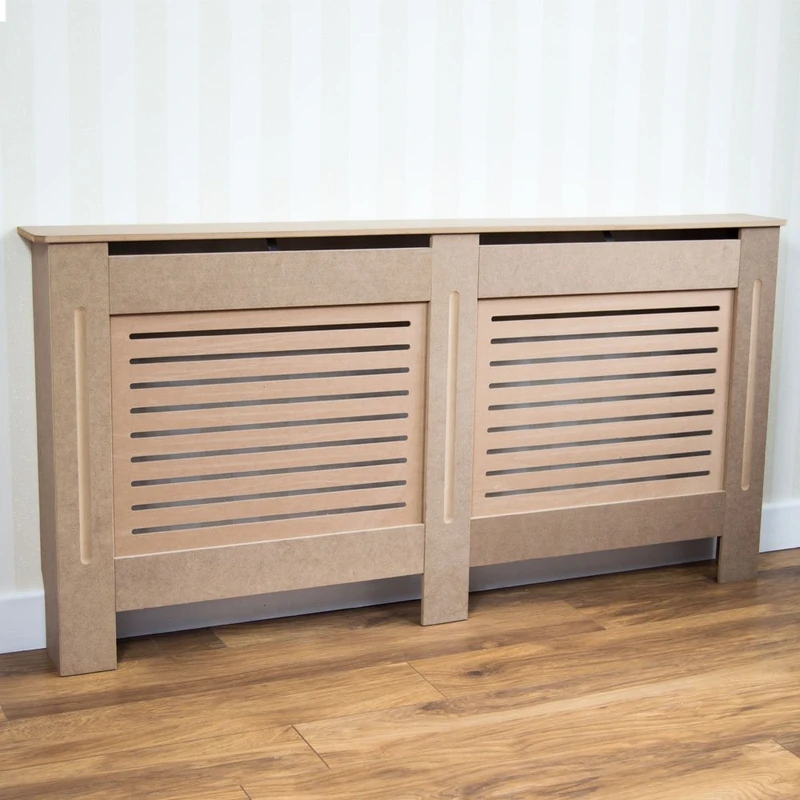 Milton Unfinished Large Radiator Cover by Vida Designs
