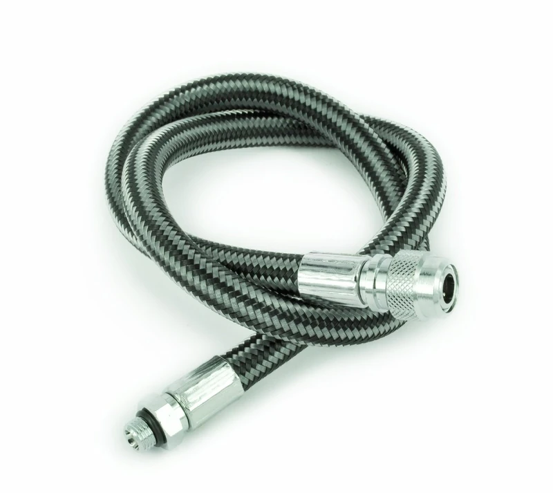 Best divers Miflex Whisk, 90 cm, 3/8 Jacket Xtreme, Carbon