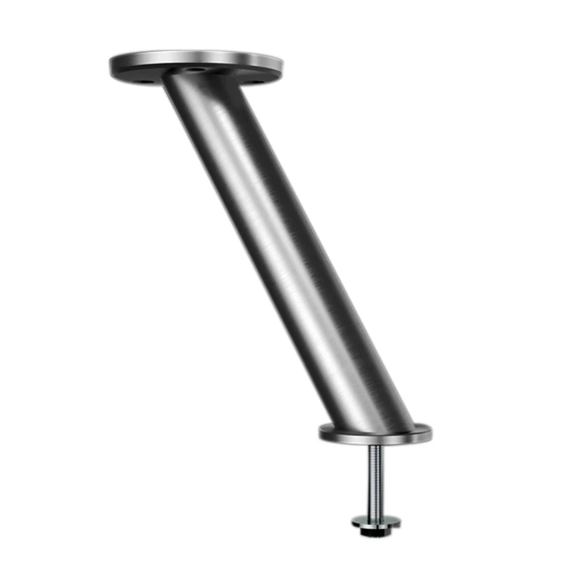 EBB 24.320.15-170 Slanted 167 mm, Rosettes Diameter 90 mm, Bar Console Ireland Angled 30° | 35 mm | Brushed Stainless Steel | Height: 170 mm | Pack of 1, stainlesssteel