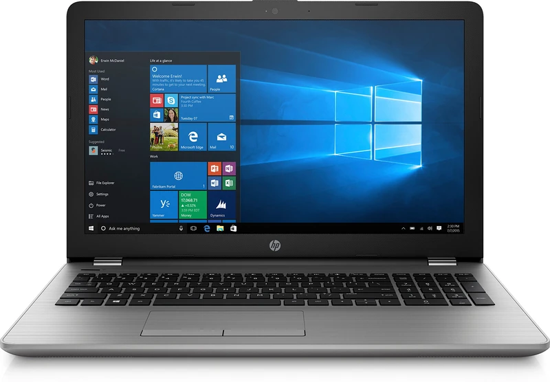 HP 250 G6 - 1WY59EA#ABU -15.6" Laptop Intel Core i5-7200U, 8GB RAM, 256GB SSD, Windows 10