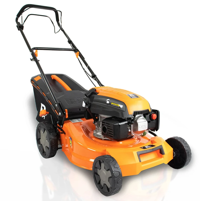 P1 Hyundai Powered 18" 46cm Petrol Lawnmower, Self Propelled, 2 Year Warranty