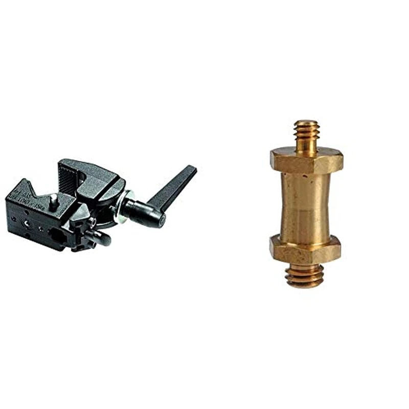 Manfrotto Super Clamp without Stud + 037 Camera Mounting Stud