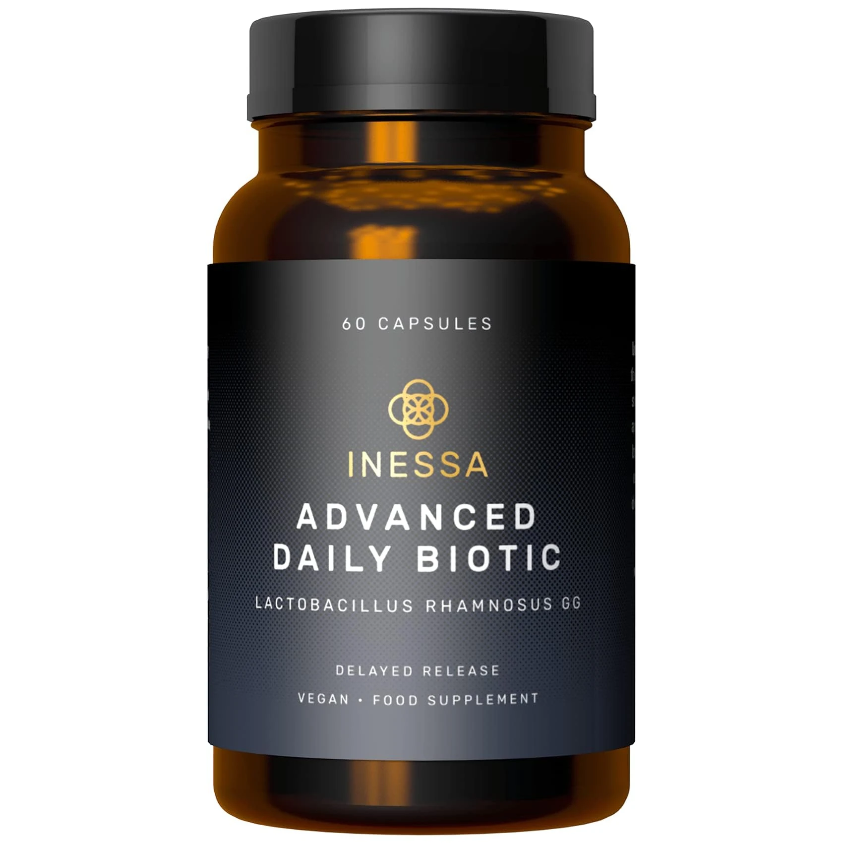 Probiotics Lactobacillus Rhamnosus GG | 60 Daily Vegan Capsules | The Most scientifically Studied Strain Globally, with The Greatest Level of Clinical documentation