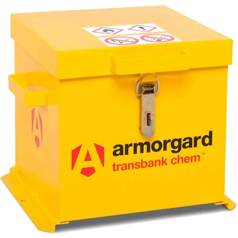 Armorgard ARMTRBC1 TransBankâ„¢ Chemical Transit Box 430 x 415 x 365mm