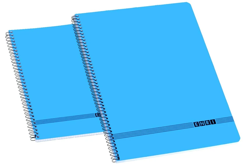 Enri 100430029 – Pack of 10 notebooks Spiral Paperback, fº/215 x 310 mm