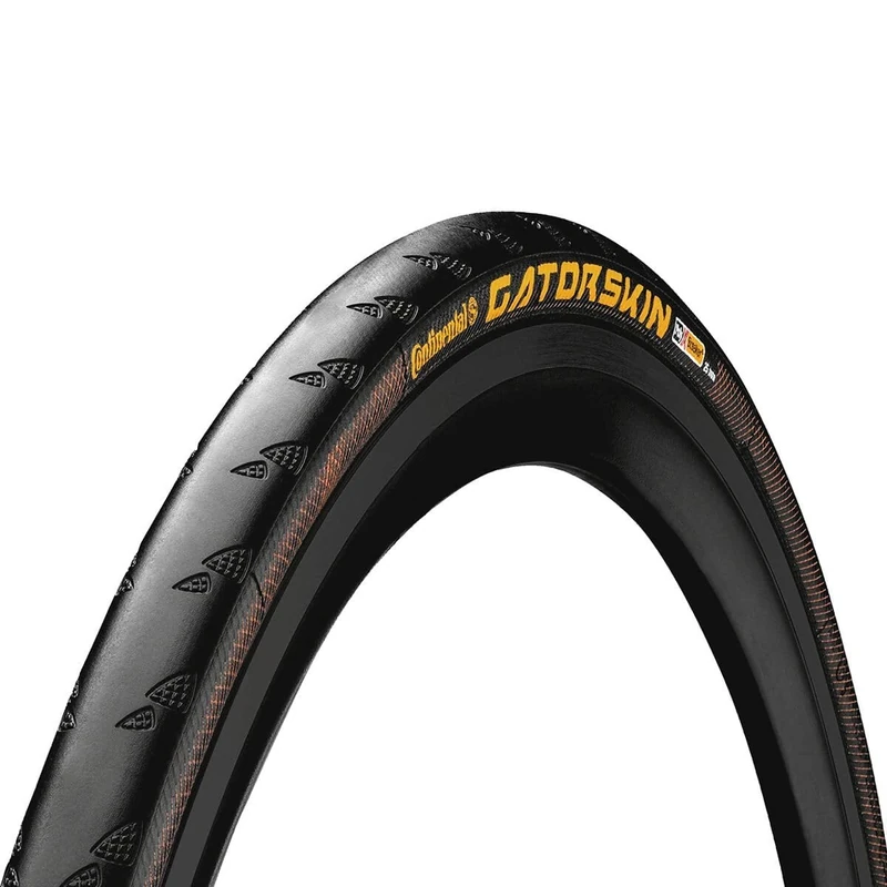 Continental Gatorskin Road Bike Tyres German-Made Natural Rubber Tread and DuraSkin Protection | Durable and Fast Bicycle Tyre | Versatile Training and Commuter Cycle Tyre | 700x28c Tyres