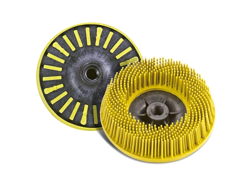 Scotch-Brite Bristle Disc BD-ZB, 115 mm, P80, Yellow, M14