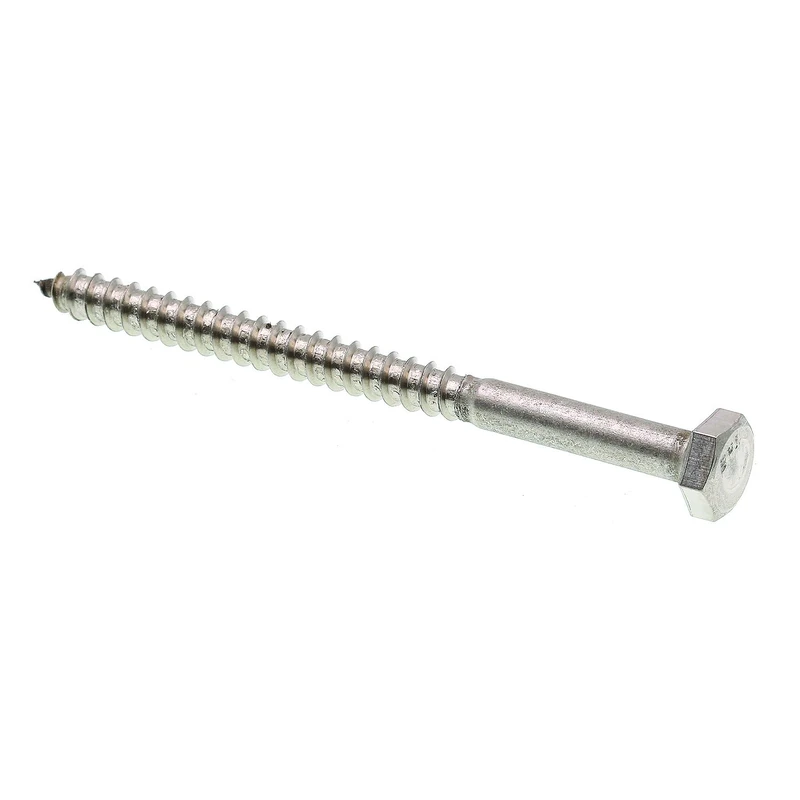 Prime-Line Products 9055211 Lag Screw Bolt, Hex Head, 1/4 in X 3-1/2 in, Stainless Steel, Pack of 25