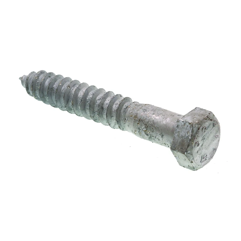 Prime-Line Products 9056921 Lag Screw Bolt, Hex Head, 1/2 in X 3-1/2 in, Galvanized Steel, Pack of 25