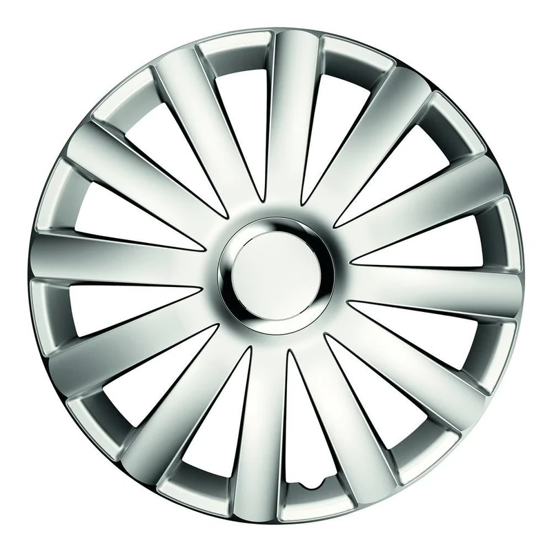 GORECKI 2211166 Wheel Cover Set Spyder 15 inch Pro White Caravan