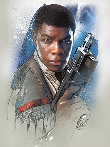 STAR WARS: The Last Jedi (Finn Brushstroke 60 x 80cm Canvas