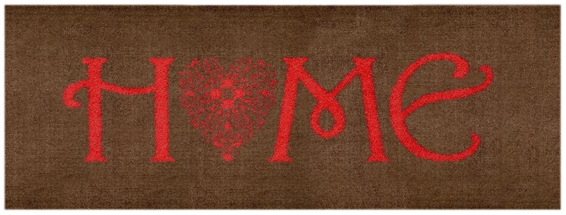 Unbekannt Premium Floor mat, Microfibre, Multicoloured, 67x170cm - Image 1
