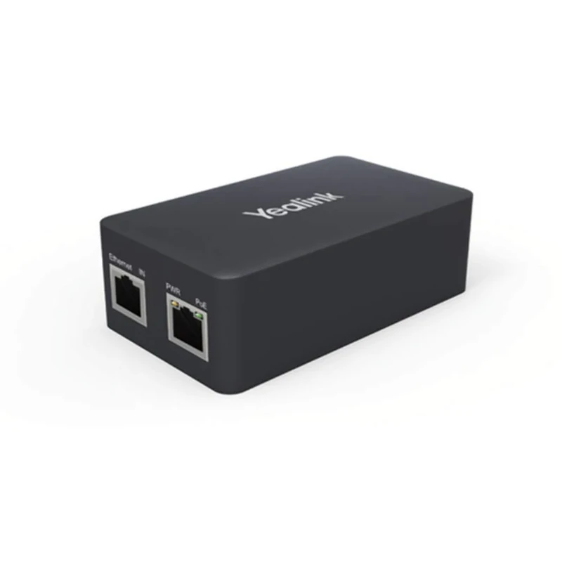 Yealink YLPOE30 PoE Injector - Black