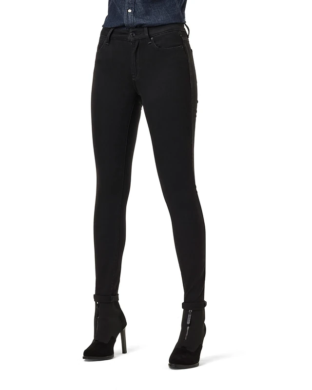 G-STAR RAW Women's G-Shape High Super Skinny Jeans, Blue (rinsed D07113-9142-082), 25W / 32L