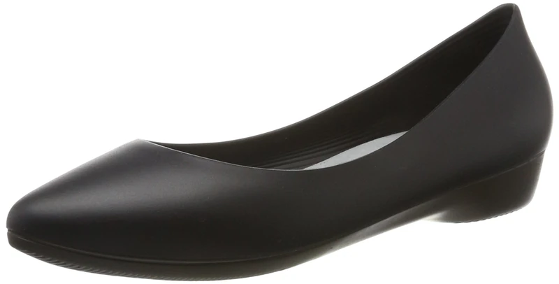 walk&rest Women's Ballerina, Ballerinas, Black, 36.5 EU