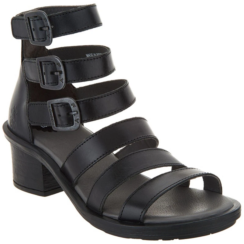 Fly London Women's CEDA182FLY Mid-Top, Black, 7 UK - Image 1