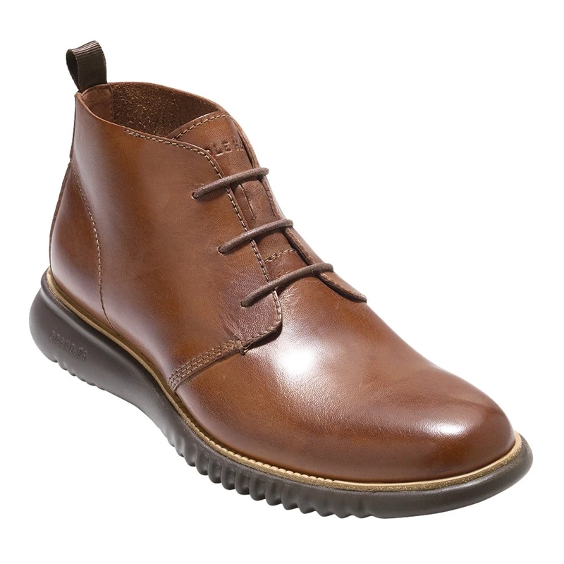 Cole Haan Men's 2.Zerogrand Chukka Boot, British Tan Lthr/Java, 6.5 UK