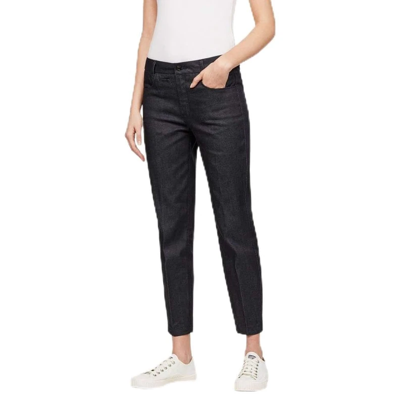 G-Star Women's D-Staq Mid Waist Skinny Ankle Chino, Blue (raw denim D06610-9286-001), 26W / 34L
