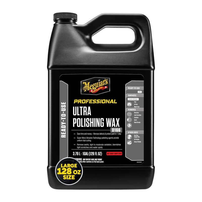 Meguiar's D16601 Detailer Ultra Polishing Car Wax 3.79L One Step Solution