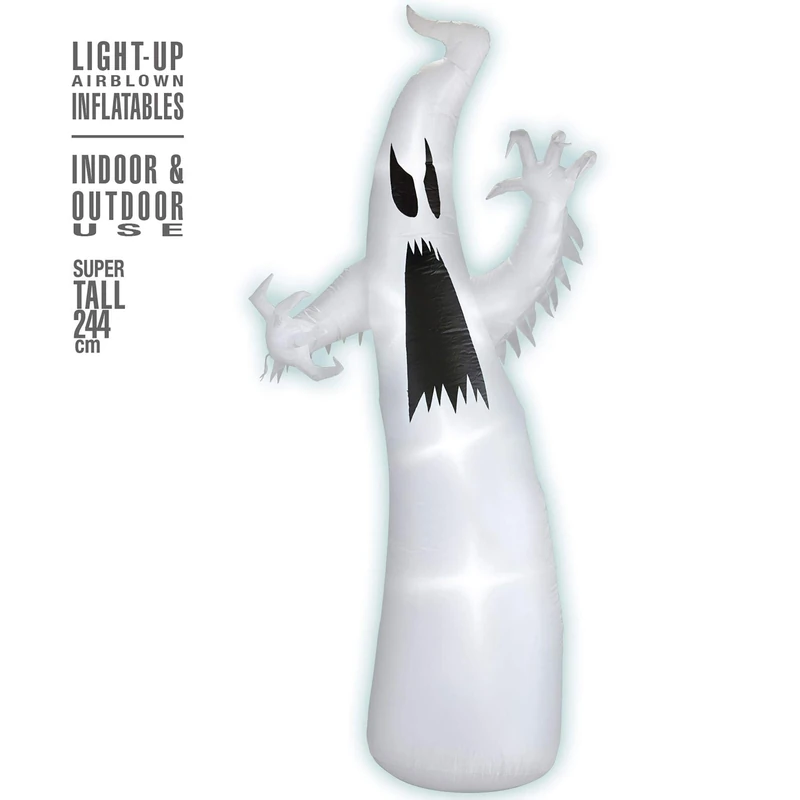 Widmann inflatable spirit with light, decorations, 75041