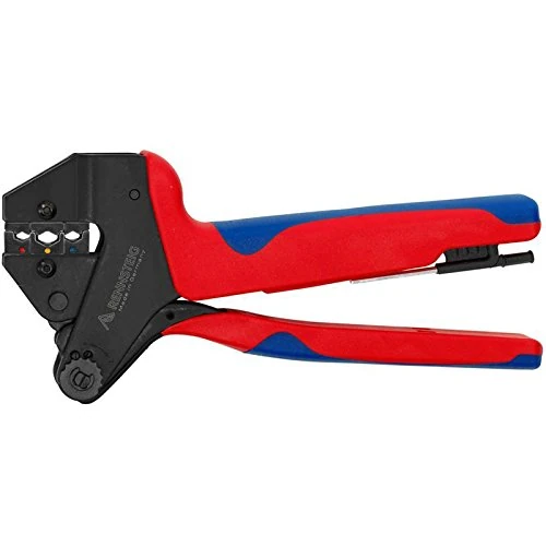 Rennsteig 624 691 3 125 "PEW12.691" Crimping Pliers with Locator, Multi-Colour