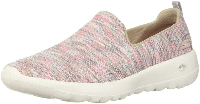 Skechers Women's Go Walk Joy-15615 Sneaker, Coral Taupe, 8 UK