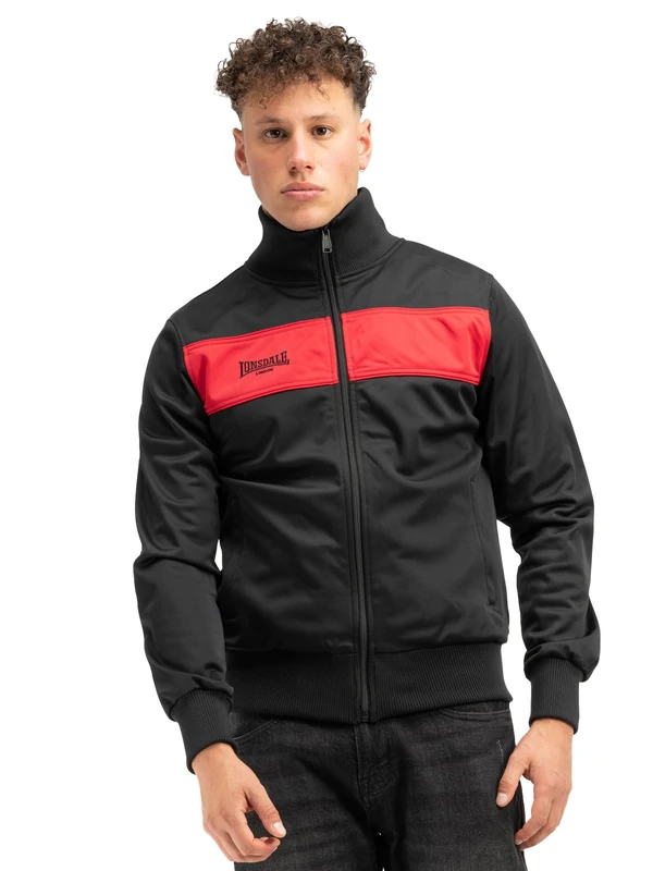 Lonsdale London Men Jackets/Lightweight Jacket Alnwick Tricot Black - 412803 L