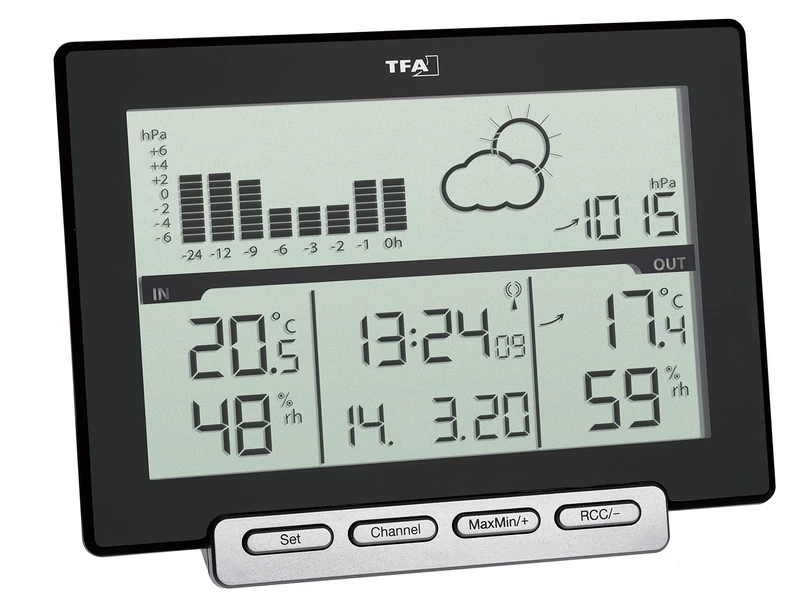 TFA Dostmann Meteo Sens 35.1139.01 Digital Wireless Weather Station