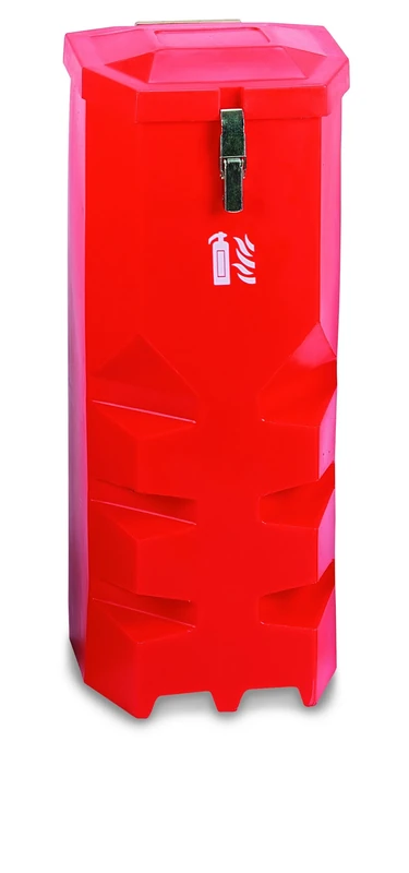 Jonesco HS75 Extinguisher Vehicle Container, Top loading, 9 kg/L, Red