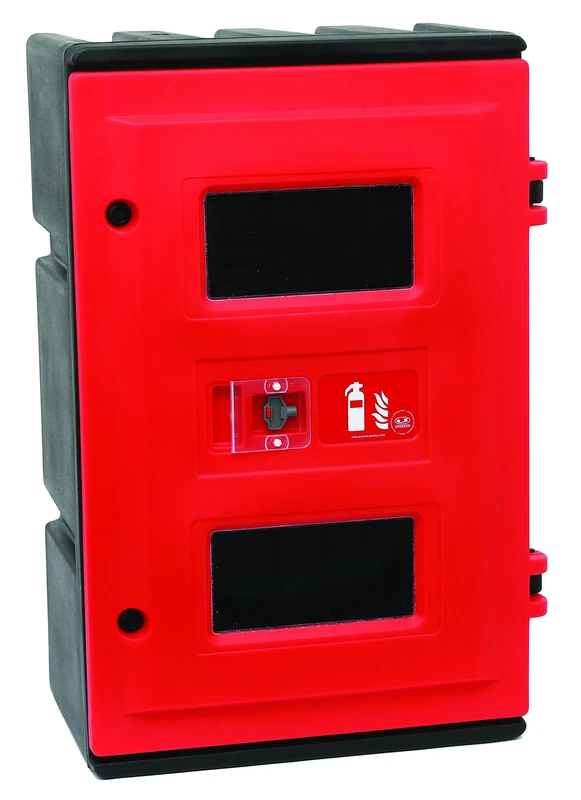 Jonesco HS85 Triple Equipment Cabinet, Fire Fighting, Red