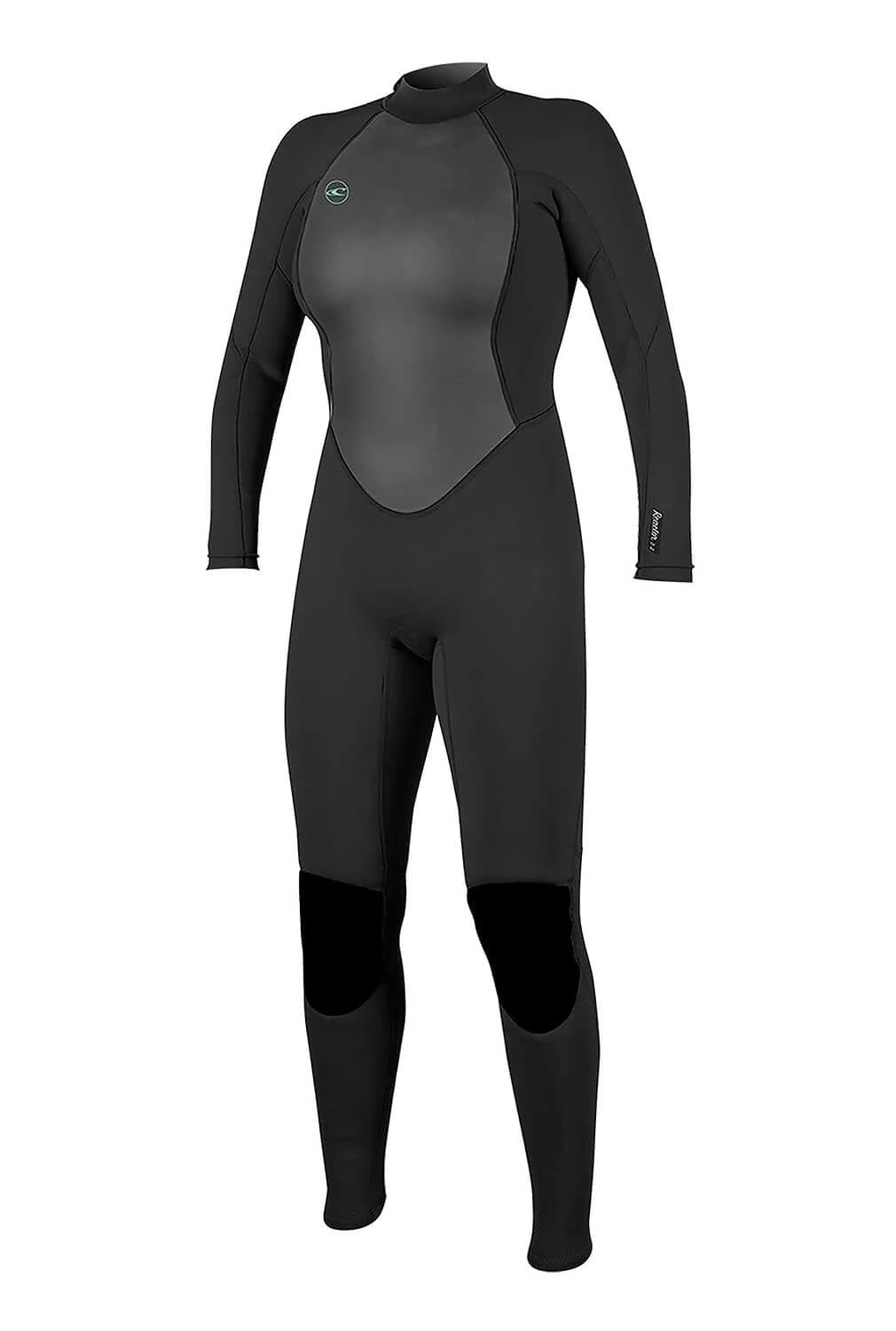 O'Neill Women's Reactor-2 3/2mm Back Zip Full Wetsuit, Black, 10 Short