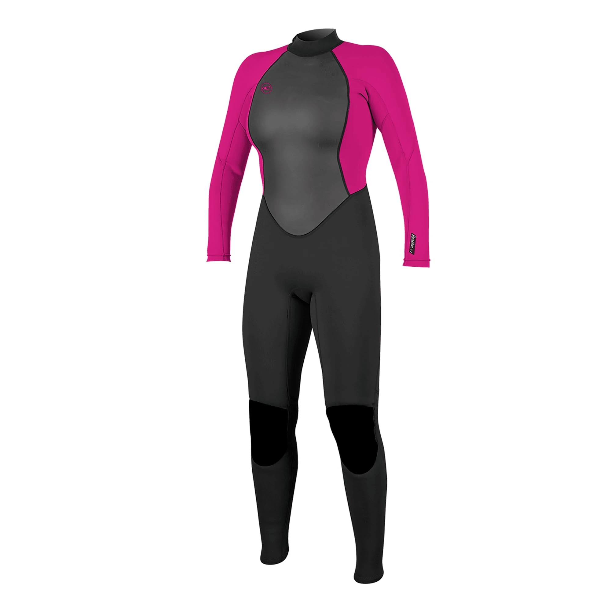 O'Neill Womens Reactor II 3/2mm Back Zip Wetsuit - Black Berry - Easy Stretch - ONeill Womens Size - US 6