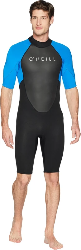 O'Neill Men's Reactor-2 2mm Back Zip Short Sleeve Spring Wetsuit