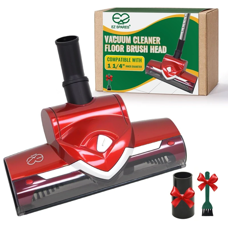 EZ SPARES Replacement Turbo Brush Head 1 1/4 inch 32mm,Universal Vacuum Cleaner Brush Replacement for Most Vacuum Brands,Hoover Eureka Royal, Rainbow Shop vac,As Christmas New Year Gifts
