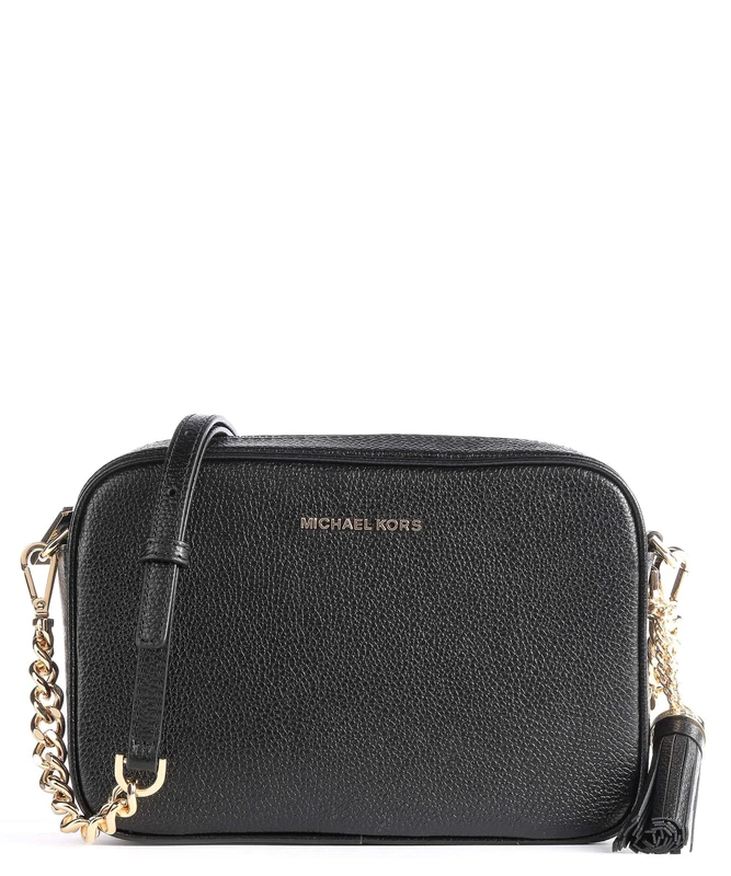 Michael Kors Women MD Camera Bag, Black (Black), 15x10x5 cm (W x H x L)