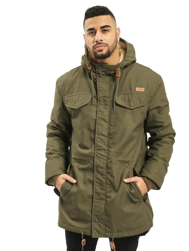 Brandit Marsh Lake Teddyparka, color: olive, size: XL - Image 1
