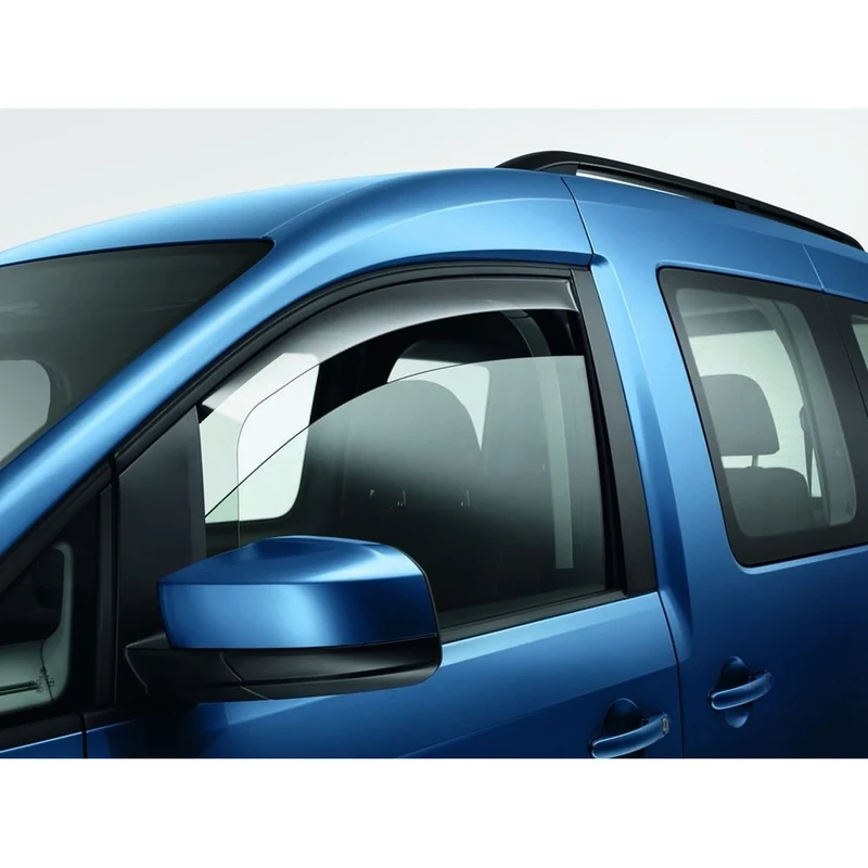 Volkswagen 2K0072193B Door Wind Deflector Front Right + Left Smoke Grey Rain Deflector