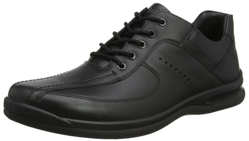 Hotter Men's Lance Sneaker, Black Jet Black, 9.5 UK