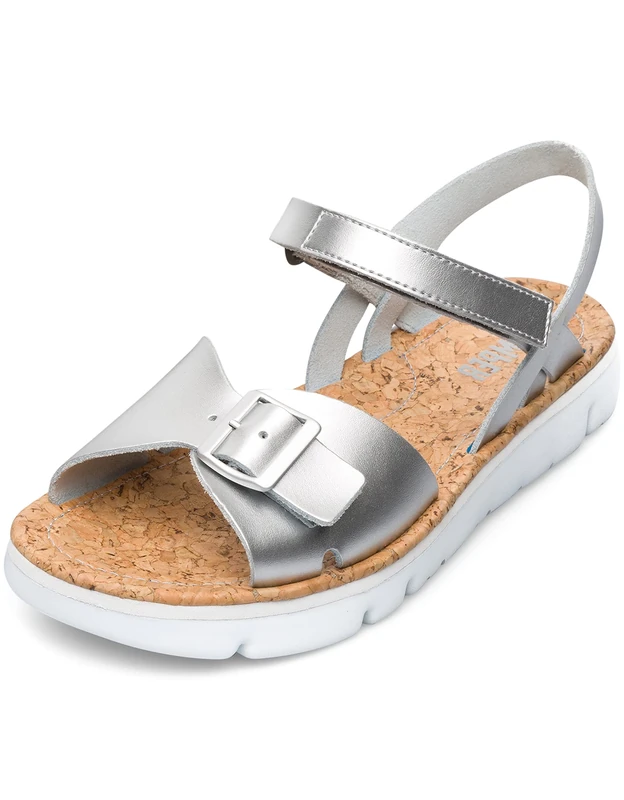 Camper Oruga Sandal-K200631, flat sandals, Medium Gray,