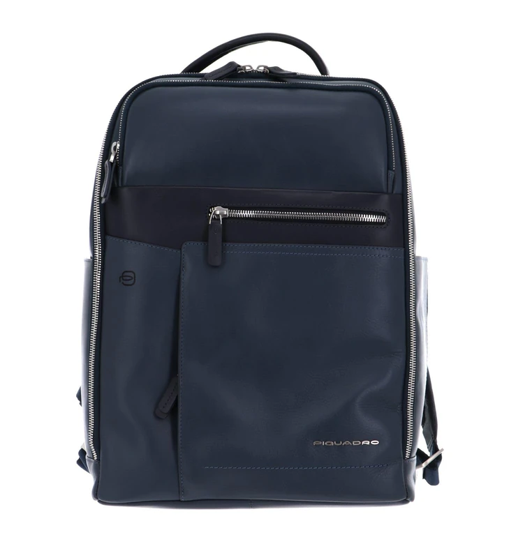 PIQUADRO Ca4118w82 Men's Backpack (Pack of 1), blue, 16x40x30 cm (W x H x L), Backpack