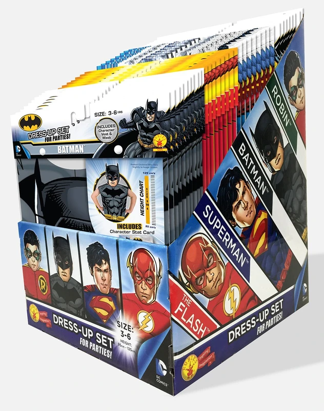 Rubies Super Heroes Display Wb Party Time, Set of 36, One Size (33687), Assorted Color/Model - Image 1