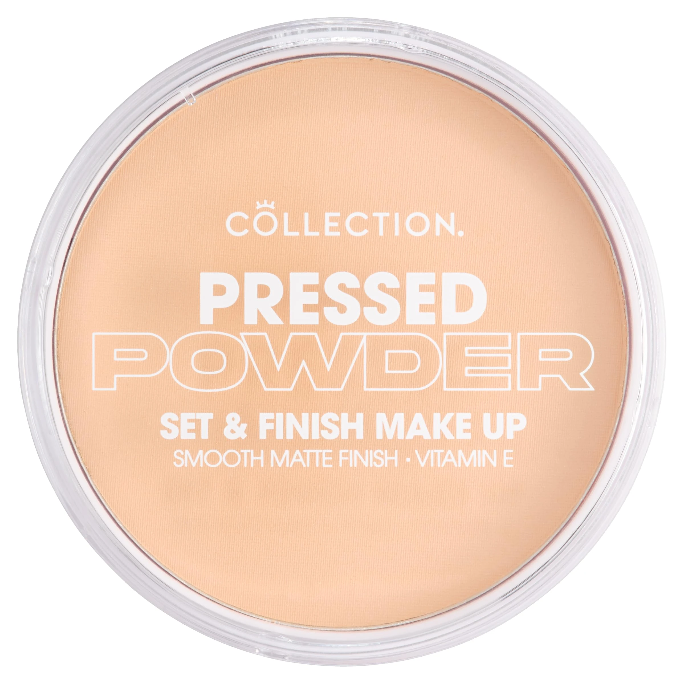 Collection Cosmetics Pressed Powder, Velvety Matte Finish, 15g, Candlelight