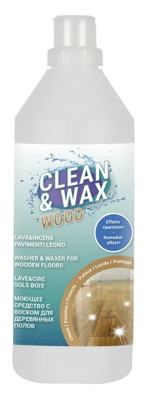 fra-ber 76941 Lava and incera with Repairer For Wooden Floors, Clean & Wax Wood Effect, 6 Pieces - Image 1