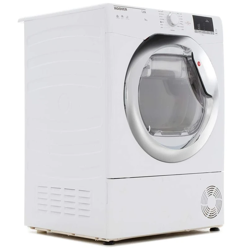 Hoover HLC9DCE Link 9kg Freestanding Condenser Sensor Tumble Dryer With One Touch