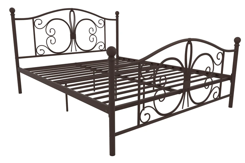 DHP Bombay Metal Bed Bronze King