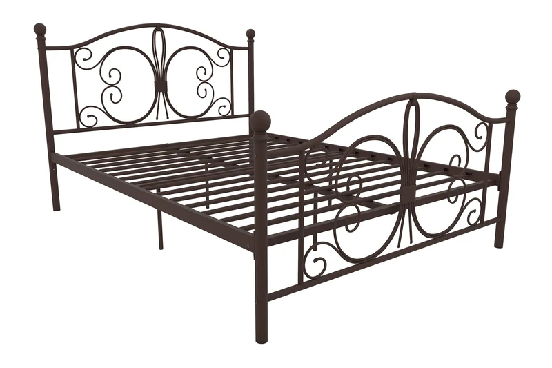 DHP Bombay Metal Bed Bronze Double