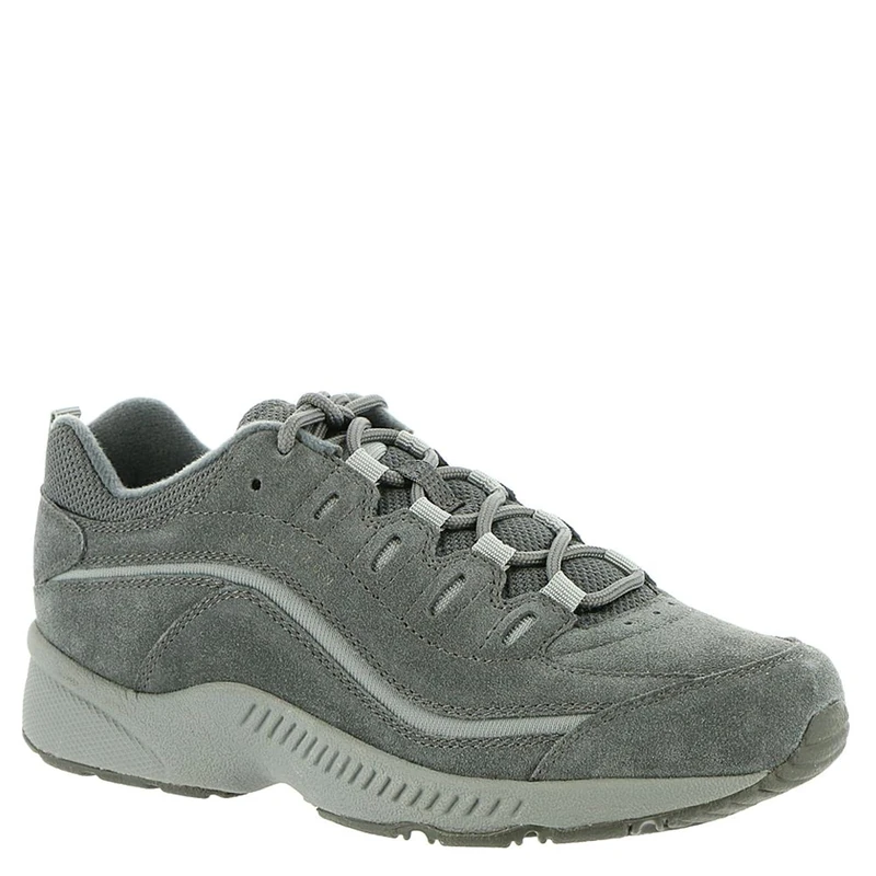 Easy Spirit Women's Romy Sneaker, Grey Suede 060, 5.5 UK