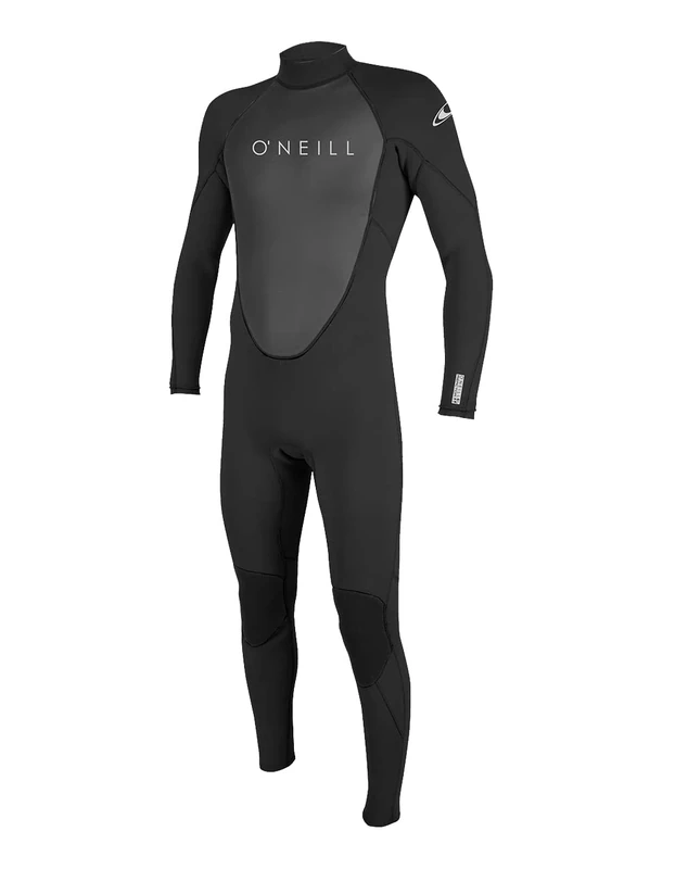 O'Neill Men's Reactor II 3/2mm Back Zip Full Wetsuit, Black, X-Large