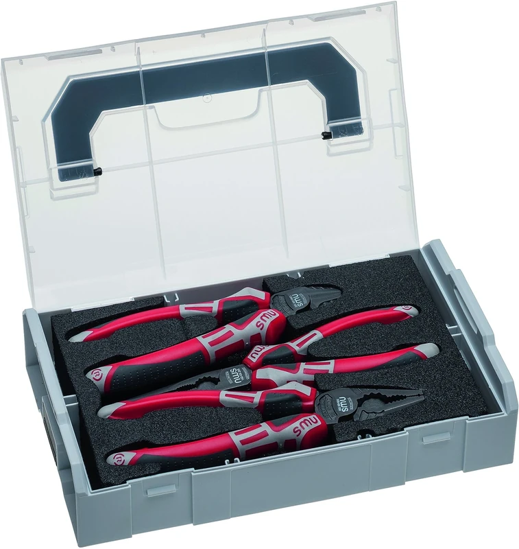 NWS 338-2 "Sortimo L-BOXX" Mini Tool Box, Multi-Colour, Set of 4 Piece