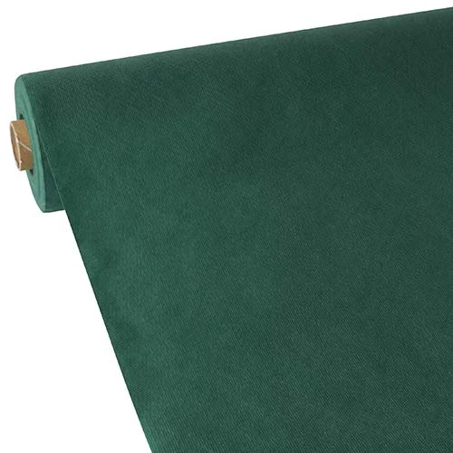 PAPSTAR Tablecloth, Non-woven fabric, Dark Green, 12 x 12 x 118 cm